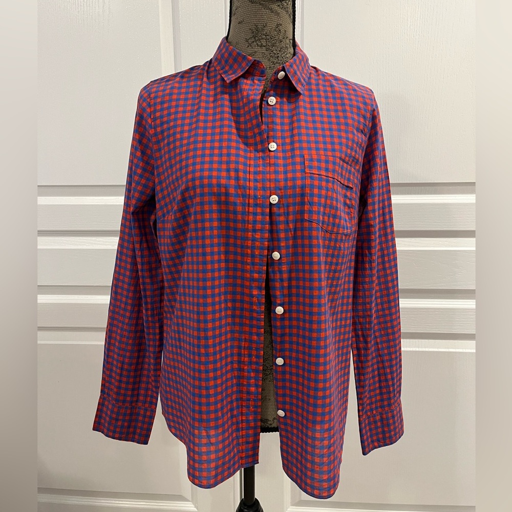 J. Crew Plaid Button Down